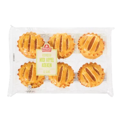 Heerlijck Banket Roomboter midi appelkoeken