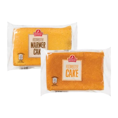 Heerlijck Banket Roomboter cake naturel of marmer