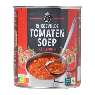 De Hete Ketel Rijkgevulde tomatensoep