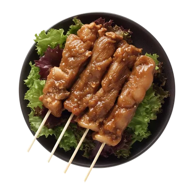 Bbq Scharrelkipfiletspiesjes saté