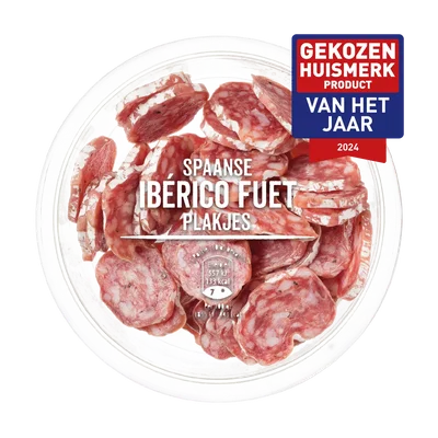 Ibérico fuetplakjes