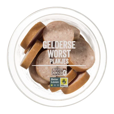 Gelderseworst plakjes