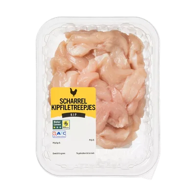 Scharrelkipfiletreepjes
