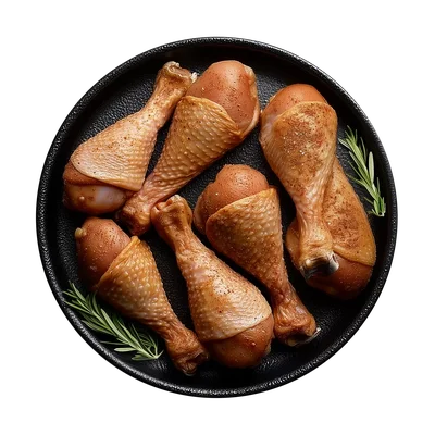 Gekruide scharrelkipdrumsticks