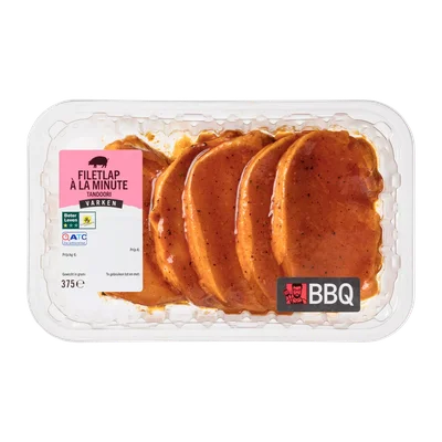 Gemarineerde filetlapjes tandoori