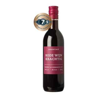 Rode wijn krachtig