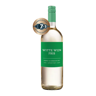 Witte wijn fris