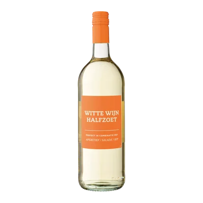 Witte wijn halfzoet