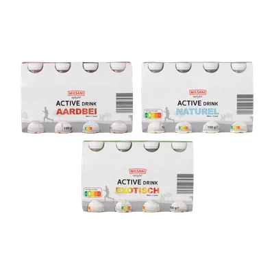 Milsani 8-pack optifit active drink