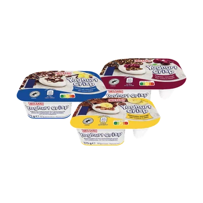Milsani Yoghurt met crisp