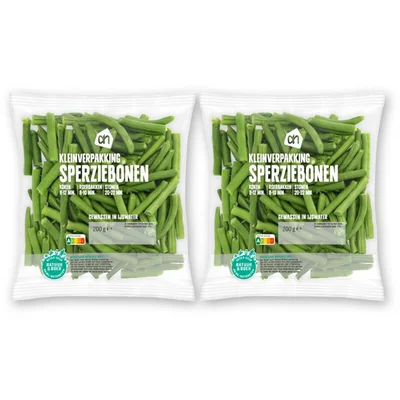 AH Sperziebonen kleinverpakking 2-pack