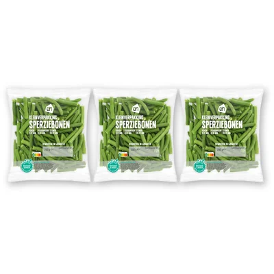 AH Sperziebonen kleinverpakking 3-pack