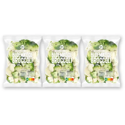 AH Bloemkool broccoli kleinverpakking 3-pck