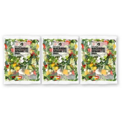 AH Macaroni spaghetti groente klein 3-pack