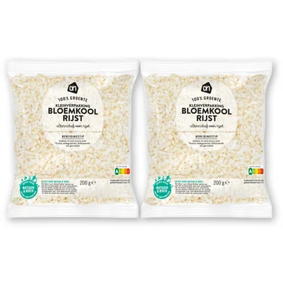AH Bloemkoolrijst kleinverpakking 2-pack