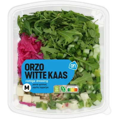 AH M orzo witte kaas
