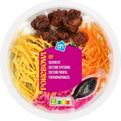 AH Pokebowl kip teriyaki