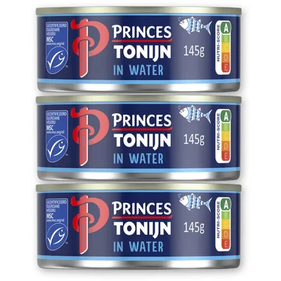 Princes Tonijnstukken in water 3-pack
