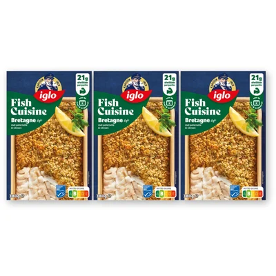 Iglo Fishcuisine Bretagne 3-pack