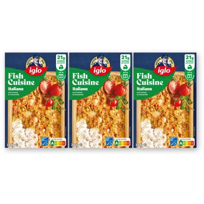 Iglo Fishcuisine Italiano 3-pack