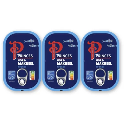 Princes Horsmakreel in water 3-pack
