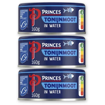 Princes Tonijnmoot in water 3-pack
