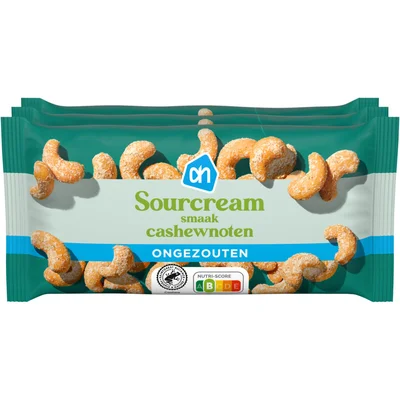 AH Sourcream cashewnoten ongezouten