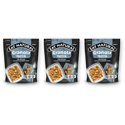 Eat Natural Granola Proteine 3-pack