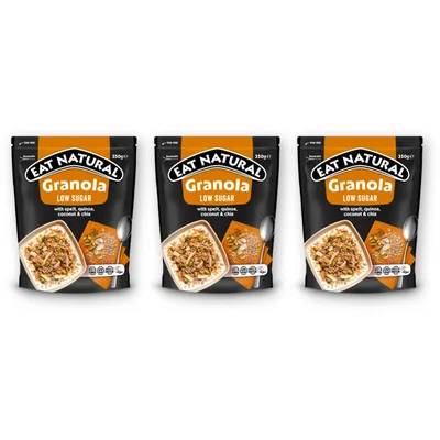 Eat Natural Granola Low Sugar 3-pack