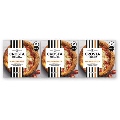 Crosta & Mollica Pizzetta margherita 3-pack