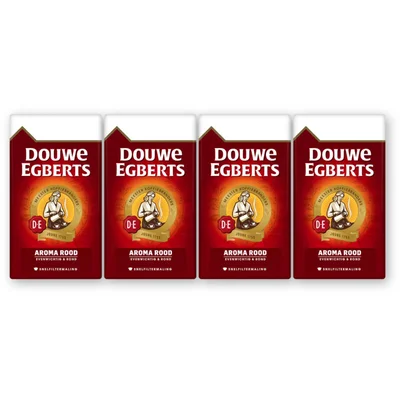 Douwe Egberts Aroma rood filterkoffie 4-pack