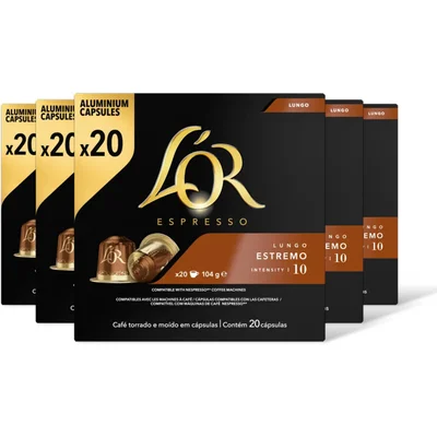 L'OR Espresso lungo estremo capsules 5-pack