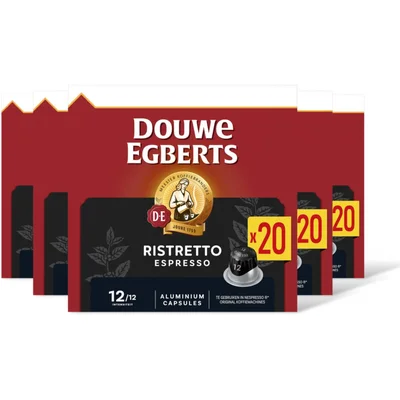 Douwe Egberts Espresso ristretto capsules 5-pack