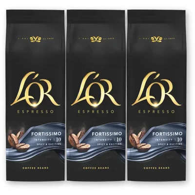 L'OR Espresso fortissimo koffiebonen 3-pack
