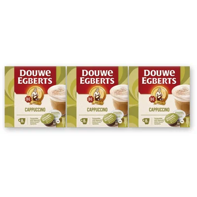 Douwe Egberts Dolce gusto cappuccino 3-pack