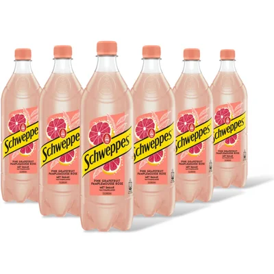 Schweppes Pink grapefruit 6-pack