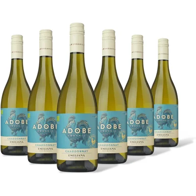 Adobe Chardonnay reserva organic 6 flessen