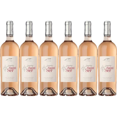 Domaine de Saint Ser Rosé biodynamic wine 6 flessen