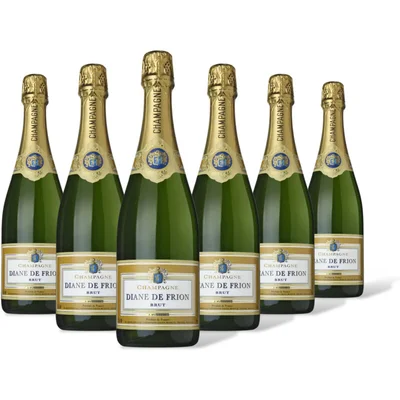 Diane de Frion Champange brut 6 flessen