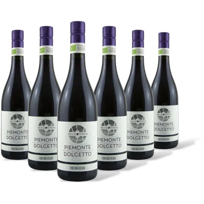 Fontanafredda Briccotondo dolcetto wine 6 flessen