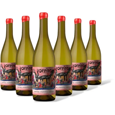 Santa Julia El zorrito chardonnay natural 6 flessen