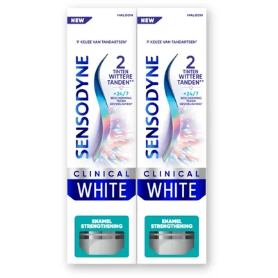 Sensodyne Clinical white enamel strengthening 2-pk