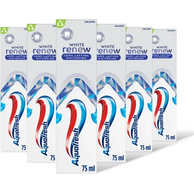 Aquafresh White renew 6-pack