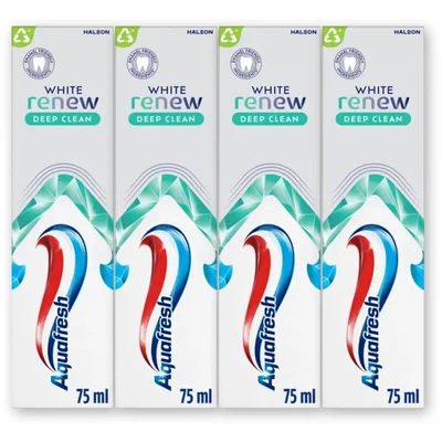 Aquafresh White reverse deep clean 4-pack