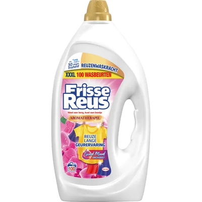 Frisse Reus Wasmiddel vloeibaar gel orchidee