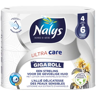 Nalys Ultra care giga roll toiletpapier
