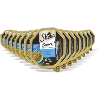 Sheba Saucelovers in saus tonijn 15-pack