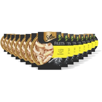 Sheba Filets fijne kipreepjes 15-pack
