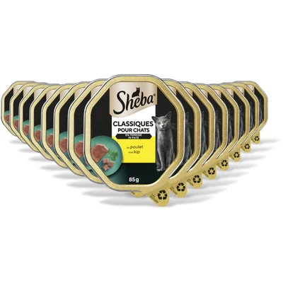 Sheba Classics pat met kip 15-pack