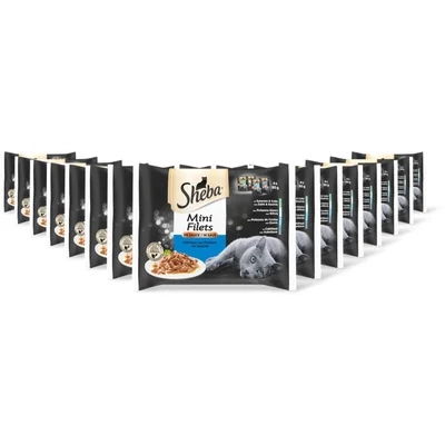 Sheba Mini filets in saus vis klein 15-pack